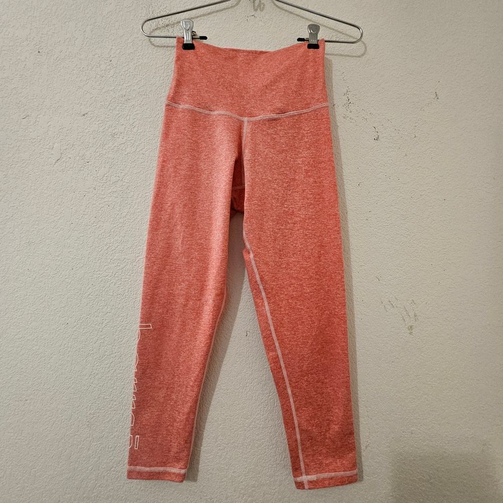 ​DYI x barre3 Collaboration High-Rise Marled Crop Leggings Made In USA